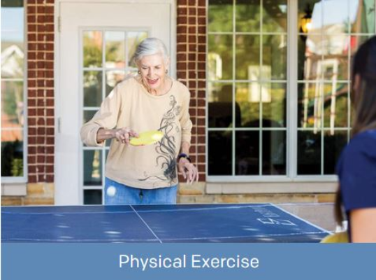 Our residents enjoy the benefits of programmed exercise