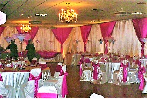 Large Event  Rooms Allow for  Many Decorative Statements